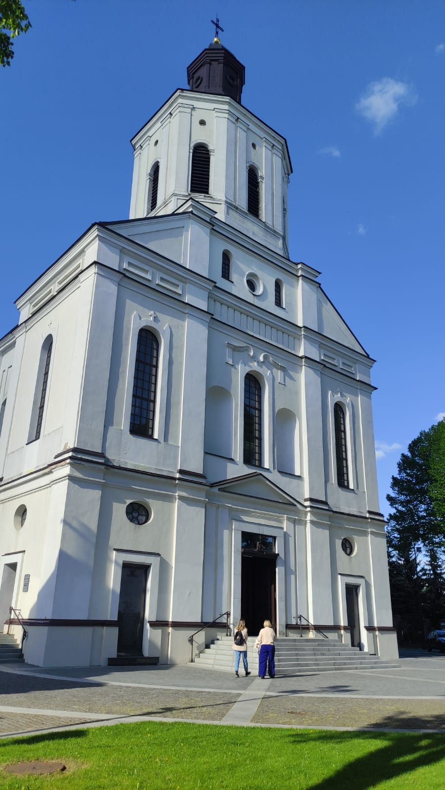 Iglesia blanca en Lituania